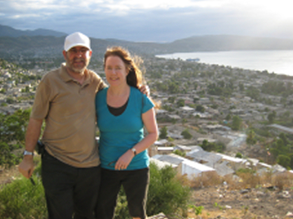 Alan and Robin Gilman in St. Marc, Haiti, January 2012
