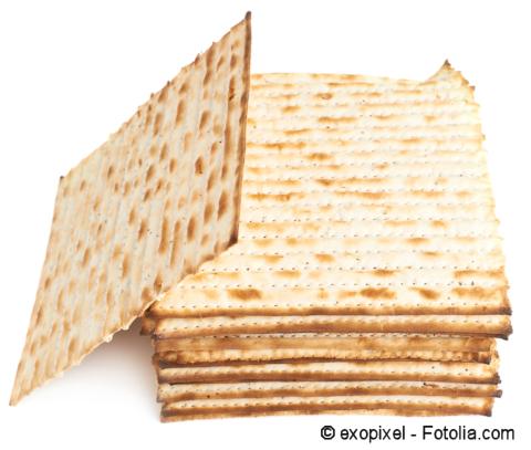 Stack of Matza - The Bread of Affliction