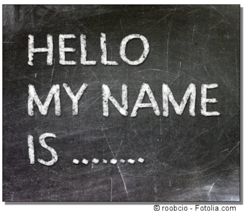 Hello my name is........