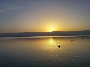 Sunrise at the Dead Sea. Photo: Alan Gilman