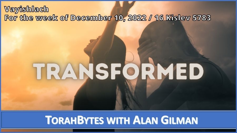 Message info over an image of a woman transformed from troubled to victorious