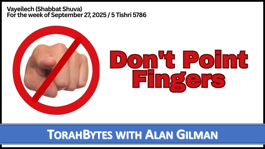 Message information along with a "No Parking" type circle over a pointing finger