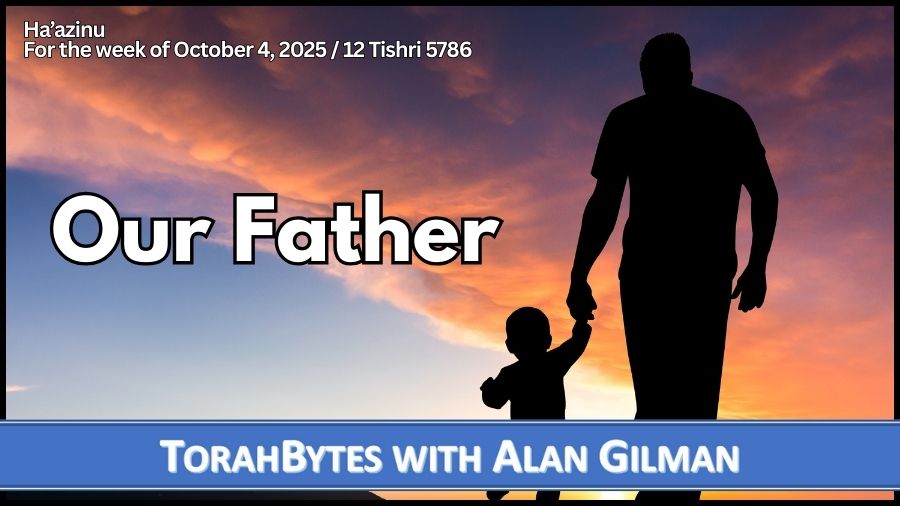 Message information over a silhouette of a father walking with a young child during sunset